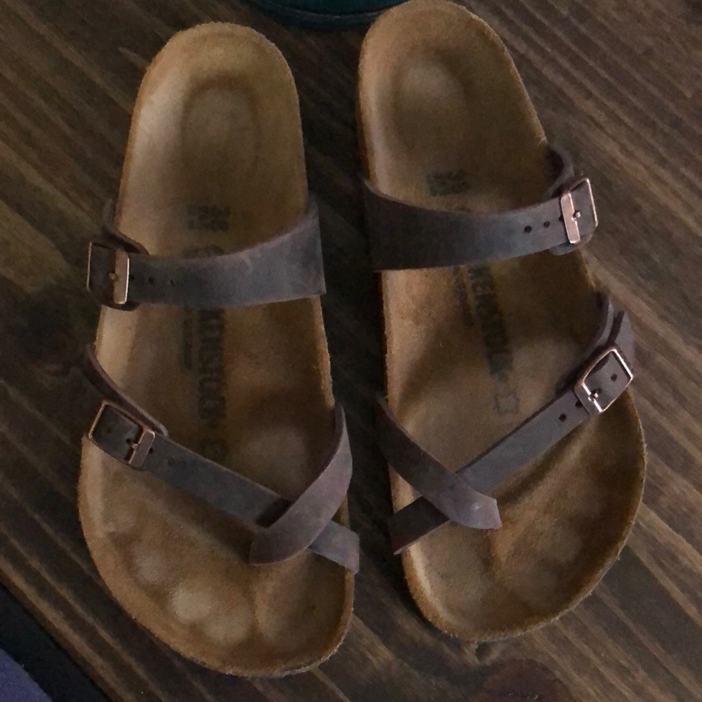 Oiled leather Mayari Birkenstock’s